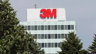 位于美国明尼苏达州圣保罗的3M公司总部大楼。（图取自法新社档案照）