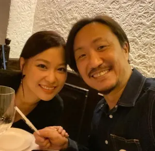 鄭中基（右）與余思敏昔日相當恩愛。翻攝sammieyucm IG
