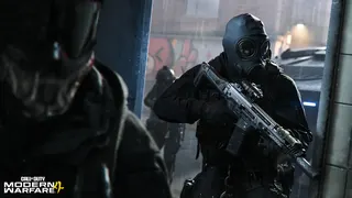 Call of Duty: Modern Warfare 4 screenshot showing soldiers in the dark looking mean.