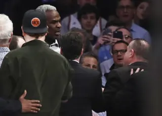Former Knicks star Charles Oakley was removed from Madison Square Garden after he criticized James Dolan