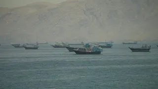 川普稱荷莫茲海峽不該受任何掌控。(路透)