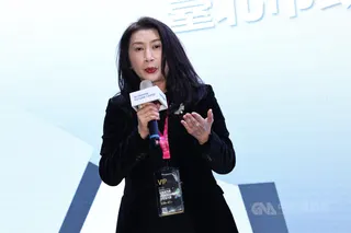 鴻海集團園區長楊秋瑾。（中央社檔案照片）