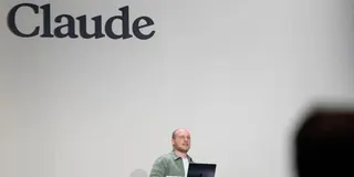 Boris Cherny talks at San Francisco's Code with Claude developer conference.