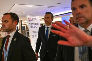 US Secretary of Defence Pete Hegseth arrives for a bilateral meeting with Singapore’s Minister for Defence Chan Chun Sing on the sidelines of the Shangri-La Dialogue Summit in Singapore May 29, 2026. — AFP pic