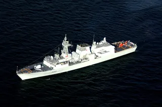 圖為加拿大海軍巡防艦「沙洛鎮號」。（圖取自維基共享資源，版權屬公有領域）