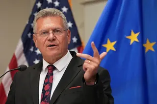 European Commissioner for Trade and Economic Security Maros Sefcovic is expected to ramp up safeguard measures in sectors that are under severe pressure from Chinese overcapacity. Photo: Reuters