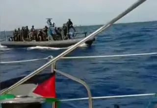 Israeli forces intercepting Gaza-bound flotilla