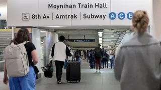 Penn Station in New York City on May 22, 2026