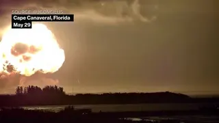 Blue Origin Rocket Explodes on Launchpad in Florida