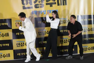 申鉉濬搭配過去曾經合作過的金炳萬、裴優熙兩位演員，三人共同合作創造出很多有趣的火花。（圖／《懸賞令》團隊提供）