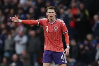 Scotland’s Scott McTominay during a friendly match against Japan in March.
