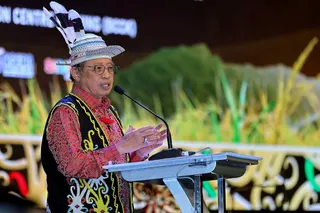 Sarawak Premier Abang Johari Openg said emerging technologies will play a key role in the state’s long-term development and economic transformation. — Bernama pic
