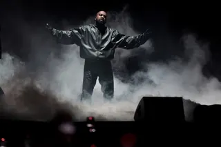 Kanye West performs during Rolling Loud 2024 at Hollywood Park Grounds in Inglewood, California in March 2024. The musician has been banned from performing in Italy in July. Photo: Los Angeles Times / TNS