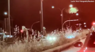 Horses bolt through Rome after unauthorized fireworks reportedly trigger chaos ahead of national parade