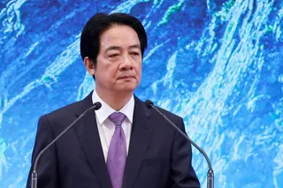 上个月，赖清德在台北。