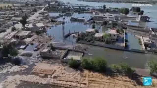 Floodwaters devastate eastern Syria as Euphrates river rises