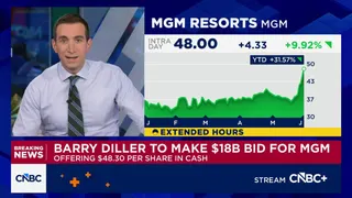 Barry Diller to make $18 billion bid for MGM