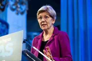 Senator Elizabeth Warren of Massachusetts. Photo: Reuters