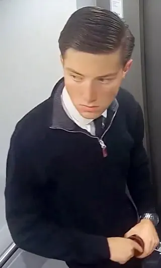 Henry Nowak standing in a hallway