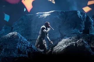 Travis Scott at Rolling Loud Miami in Florida in 2023. The American rapper angered fans in Istanbul, Turkey on Monday after a performance that barely lasted 20 minutes. Photo: Getty Images