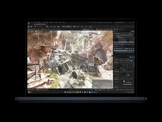 Surface Laptop Ultra used in game development