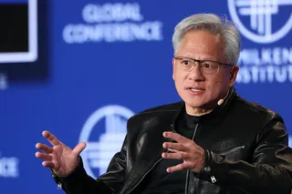 英伟达首席执行官黄仁勋曾表示，有关中国军方使用其公司芯片的担忧被夸大了。