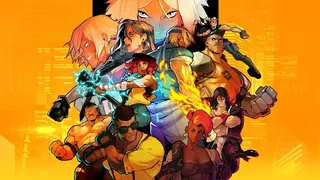 Streets of Rage 4 key art