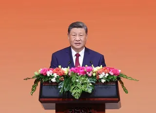 不少網友好奇Meta AI是否敢批習近平，結果看傻眼。圖為習近平5月14日在北京...