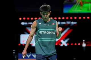 Jun Hao will next face either third seed Anders Antonsen of Denmark or France’s Alex Lanier for a place in the quarter-finals. — Bernama pic