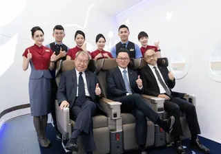 華航於 COMPUTEX Service Lounge 中首度公開全新 787 ...