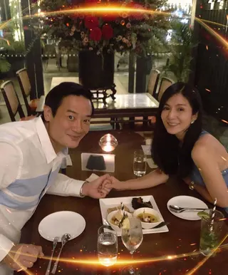 楊采妮2013年閃嫁新加坡籍老公邱韶智。翻攝IG＠charlieyoung_523