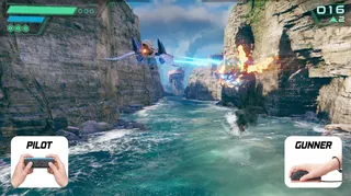 Star Fox on Nintendo Switch 2 - Pilot and Gunner mode