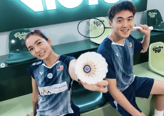 Newly-formed independent mixed doubles pair Hoo Pang Ron-Lai Pei Jing finally put an end to their recent first-round woes after progressing to the second round of the Indonesia Open at Istora Senayan in Jakarta, today. — Picture via Instagram