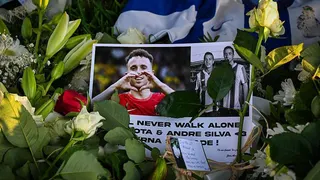 Diogo Jota funeral wreath