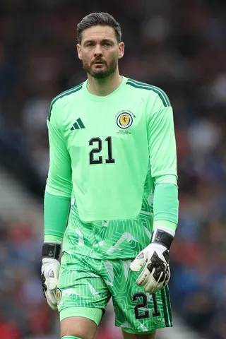 蘇格蘭門將高登(Craig Gordon)，現年43歲。（美聯社）