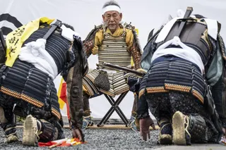 Mitsukiyo Monma has taken part in the Soma Nomaoi for 54 years