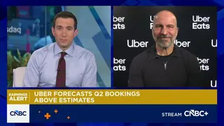 Uber CEO Dara Khosrowshahi on Q1 results: We're building for the long term here