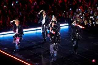 BTS七子今年3月在韩国首尔办演唱会，吸引世界各地粉丝捧场。 （路透社）