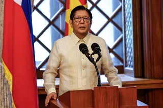 Philippine President Ferdinand Marcos warned today that important laws may be derailed. — AFP pool pic