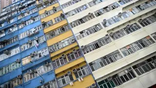 最新报告指出，在全球房价最难负担城市的排名中，香港连续16年居首。（法新社档案照）