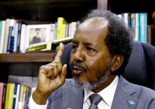 Somalia’s president, Hassan Sheikh Mohamud.