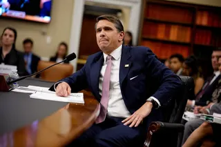 Acting US Attorney General Todd Blanche reacts to questioning during a House Committee hearing in Washington, D.C on Tuesday. Photo: TNS