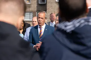 Nigel Farage’s Reform UK party remains well ahead in the polls.