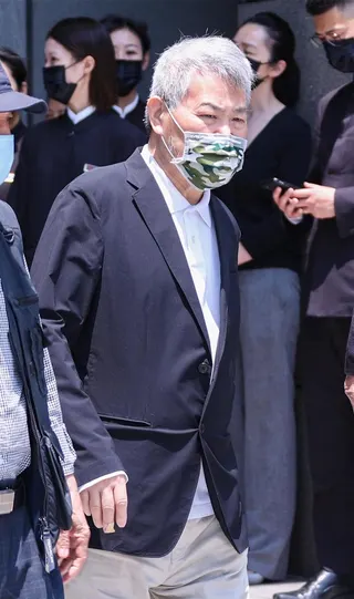 身為竹聯幫老大，即使晚年吳功的一舉一動都充滿霸氣。（中時資料照）