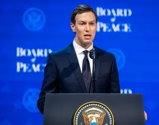 Jared Kushner speaking at a conference