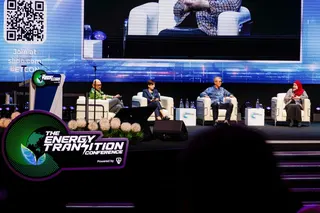Datuk Seri Tengku Zafrul Tengku Abdul Aziz (second from right) speaks at the ‘Fueling AI’s Hunger: Powering Asean’s Next Era of Growth’ talk during the Energy Transition Conference 2026 in Kuala Lumpur on June 4, 2026. — Bernama pic