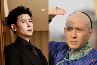 45岁中国男星韩栋曾凭《步步惊心》中九阿哥一角爆红。 （取自艺人微博、互联网）