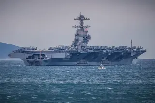 美國海軍福特號核動力航母。 圖 : 翻攝自新華網