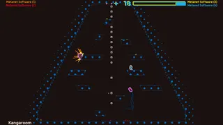 A screenshot from the video game N Plus Infinity Times Two.