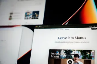 Manus 的網站